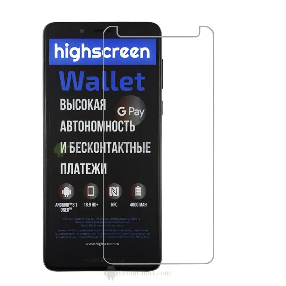 Закаленное стекло для высокоэкранного кошелька power Five Max 2 Expanse glass Cover 9H Защитное