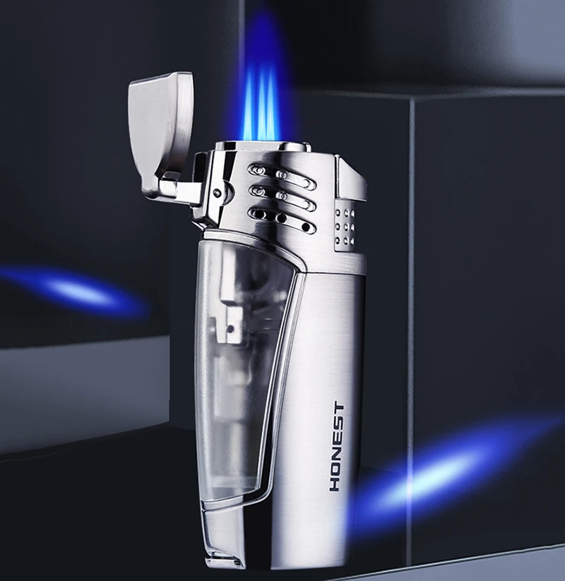 Оригинальный honest с питанием от прикуривателя Заправка Газом три струи пламени