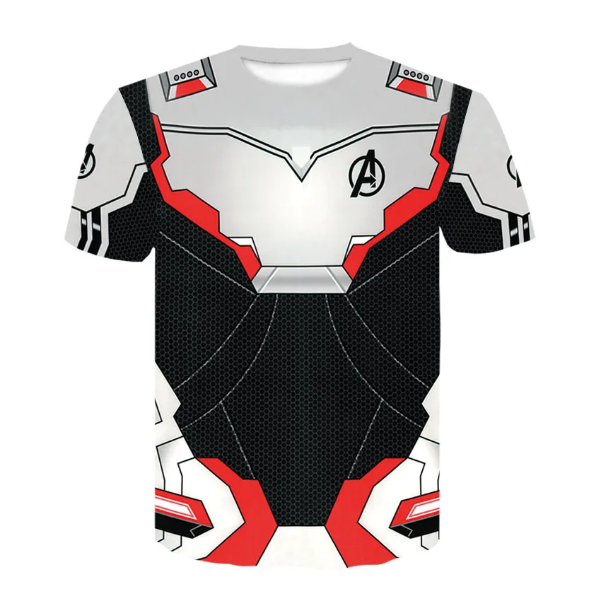 Мстители: Квантовая война 3D печатная Повседневная Спортивная футболка мужская