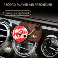 car air freshener record player turntable phonograph auto flavoring vent clip outlet air diffuser car perfume fragrance