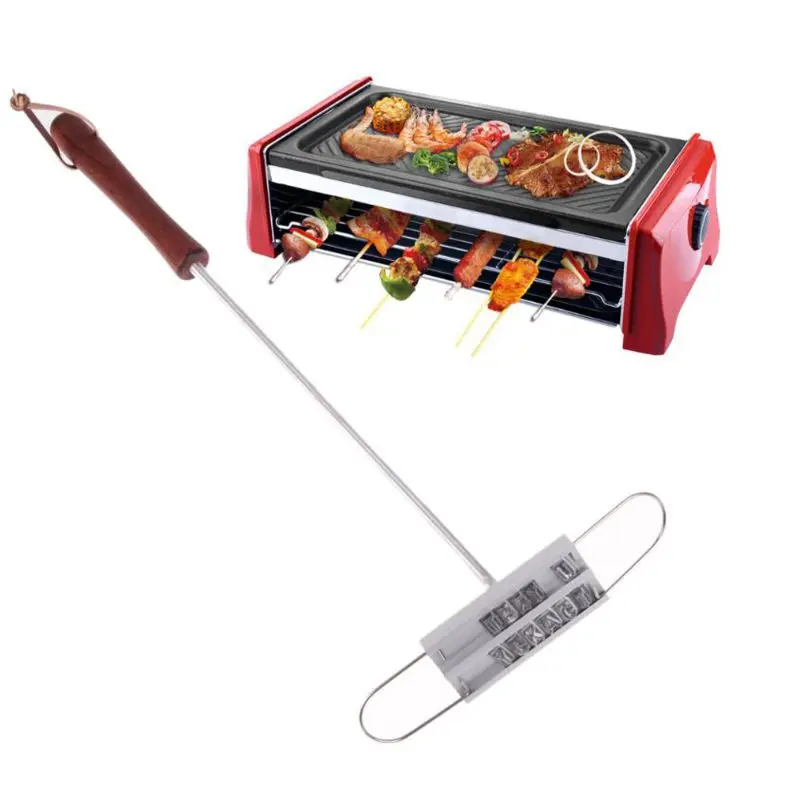 Барбекю барбекю брендинг железная маркировка имени штамп инструмент для мяса