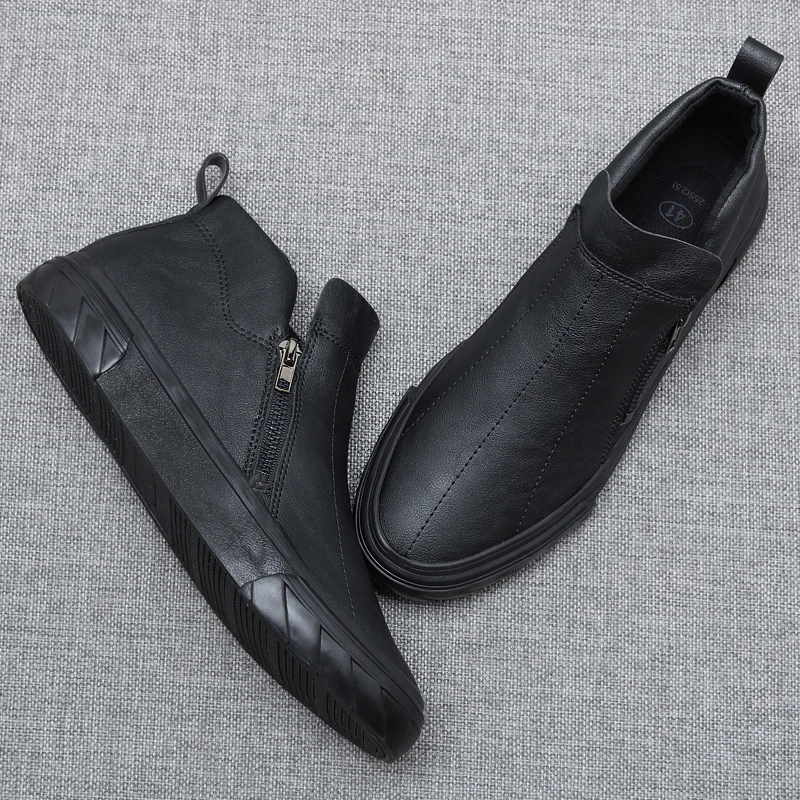 Ebulapn брендовая мужская Вулканизированная обувь Британский тренд повседневная из