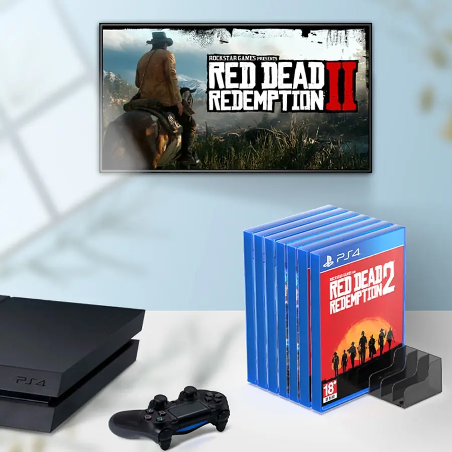 Пластиковая подставка для хранения дисков 2 шт./лот PS4/Slim/Pro 20 | Электроника