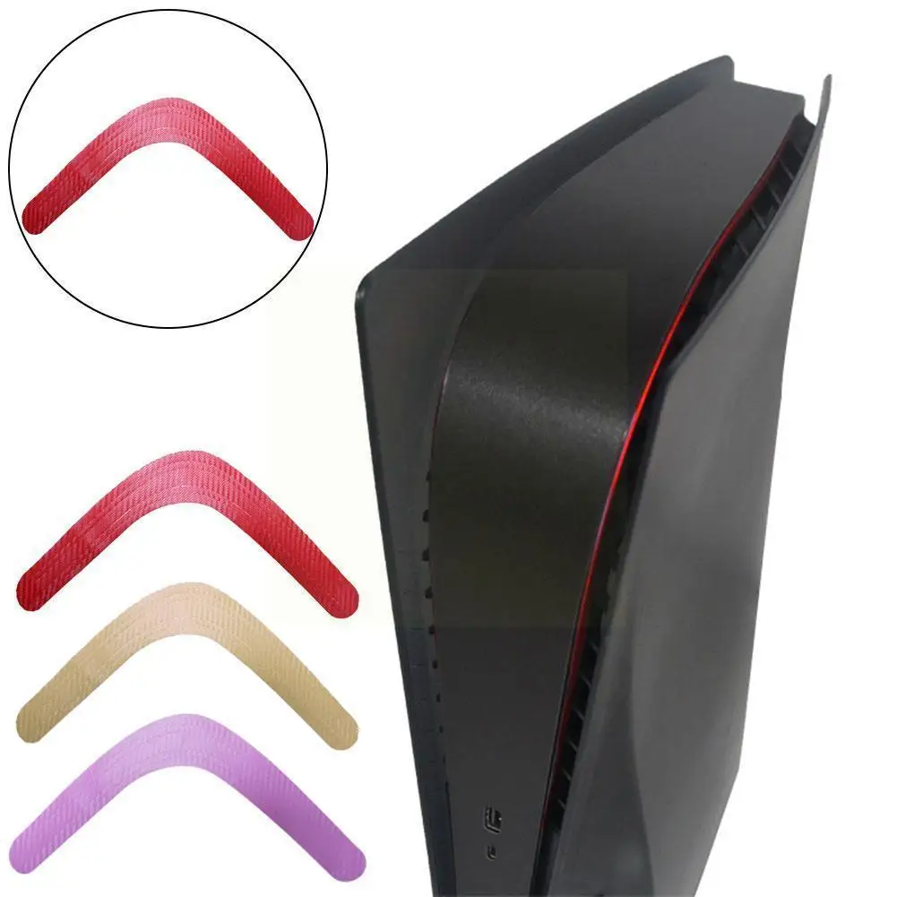 

Light Strip Sticker LED Strip Light Sticker Carbon Strip Accessories Material Pvc Upgrade Fiber For PS5 Host Sticker Light Z4J5