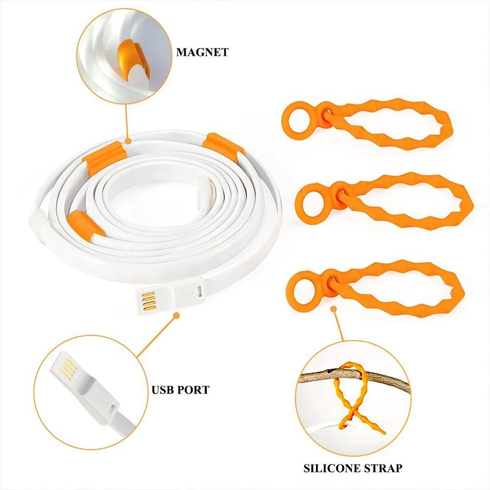 Светодиодная лента уличная лампа для палатки портативная водонепроницаемая с USB