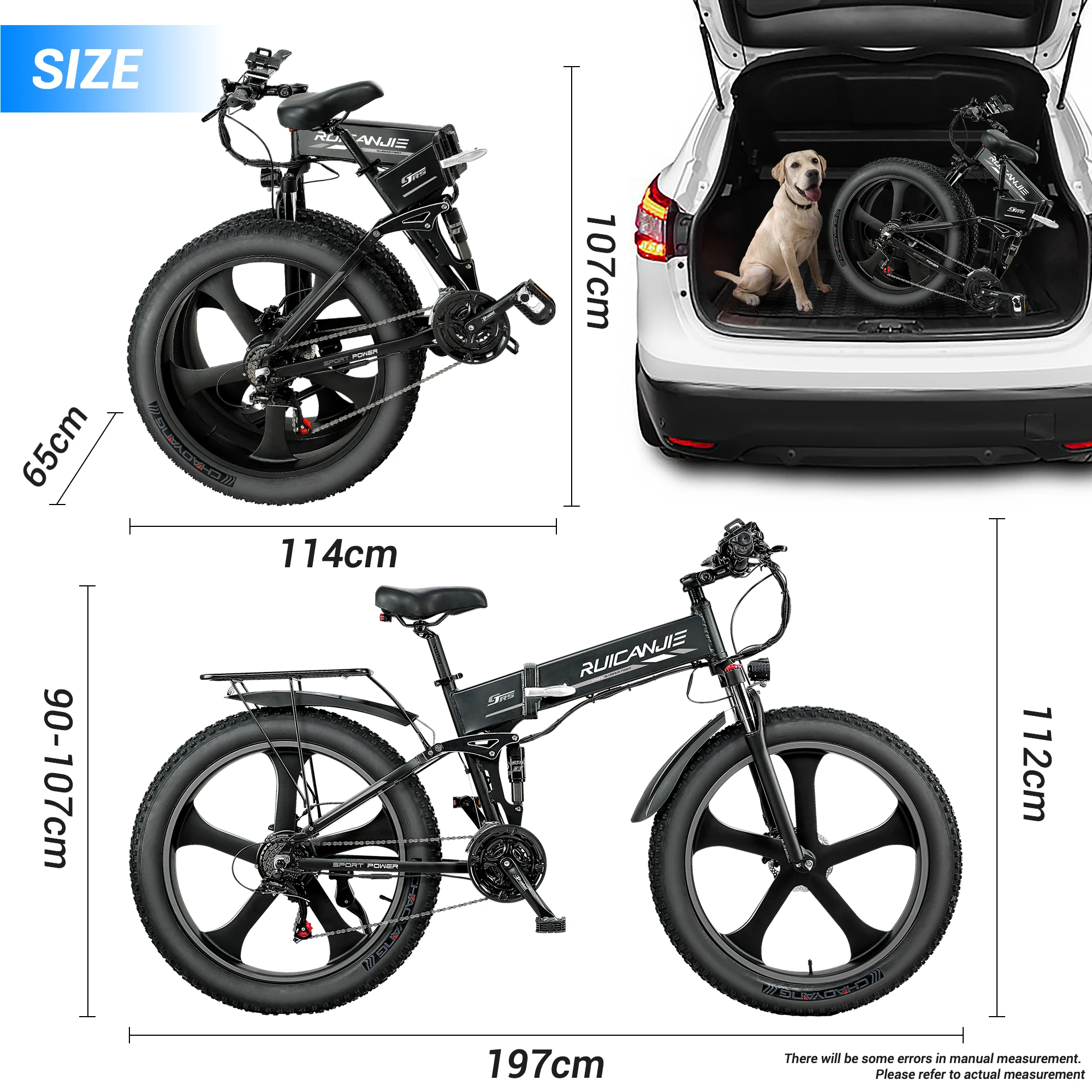 Verkauf Elektrische Bike Max 50km/h 12,8 Ah 48v1000W Fett Reifen Faltbare Elektronische Bike Mountainbike Schnee Bike Ebike