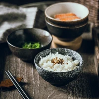 japanese ceramic household rice bowl sushi salad breakfast bowl hotel kitchen tableware