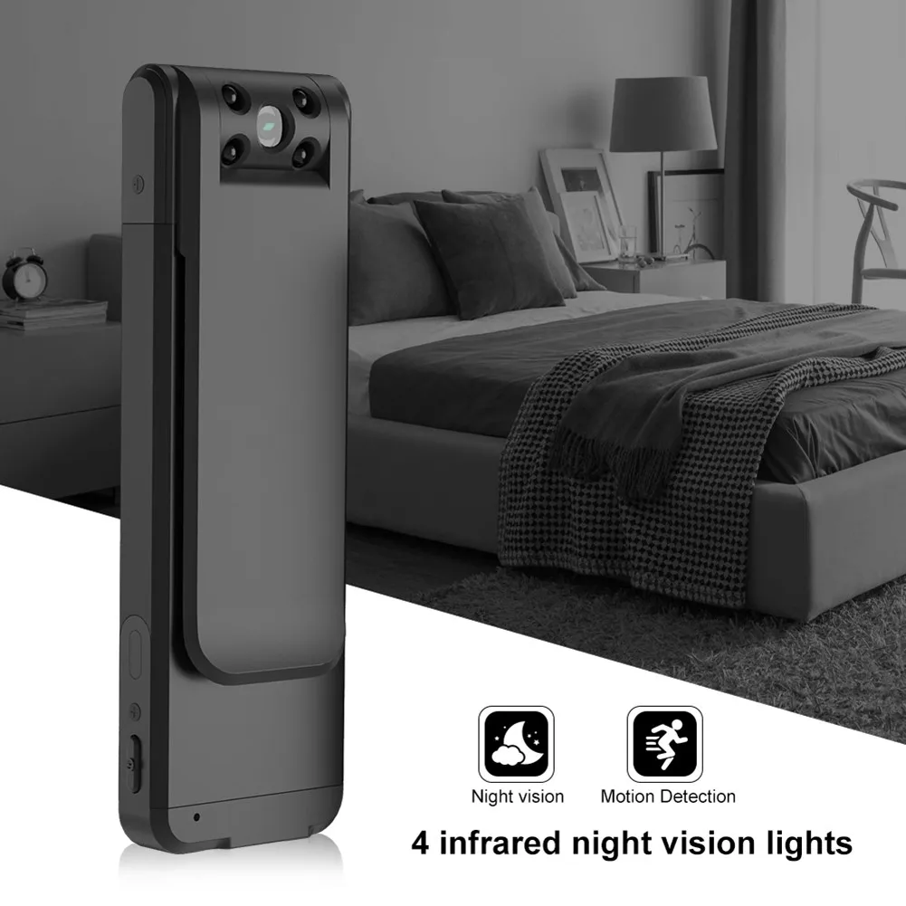 

Newest 1080P HD Mini Camera Portable Digital Video Recorder Body Camera Night Vision Recorder Miniature Magnet Camcorder