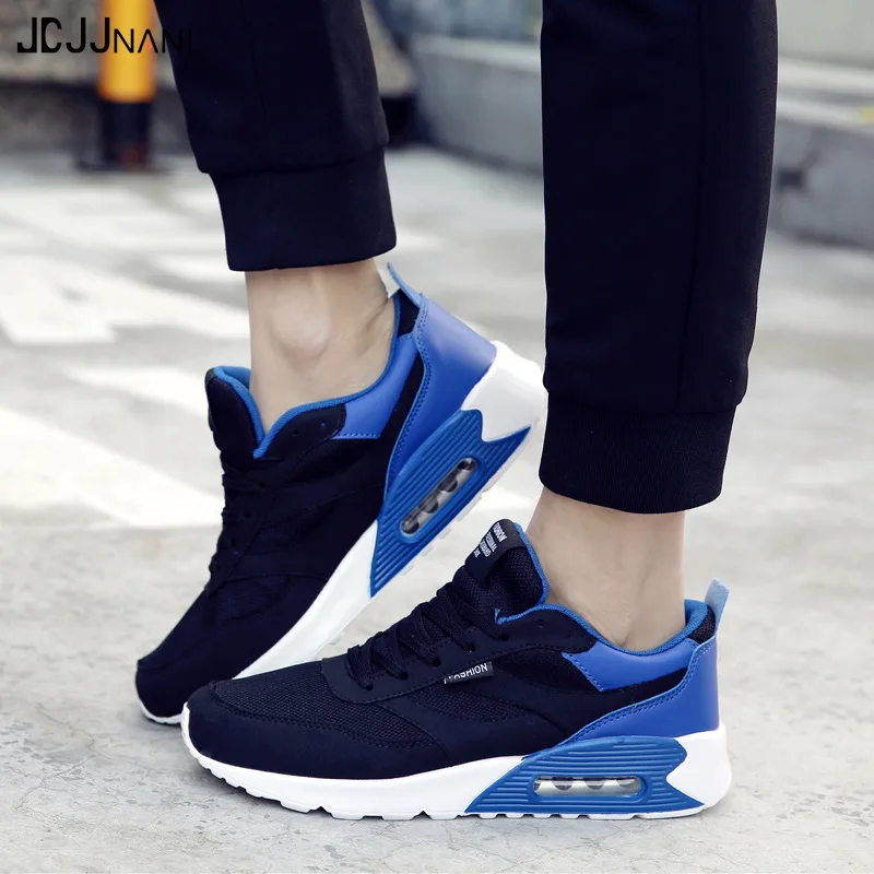 Мужская модная повседневная обувь с воздушной подушкой Уличная из дышащей