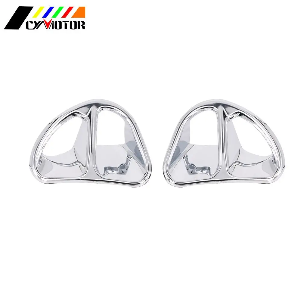 

Motorcycle Chrome Fairing Air Intake Accents Grilles Case Cover For HONDA Goldwing Gold Wing GL1800 GL 1800 2001-2010