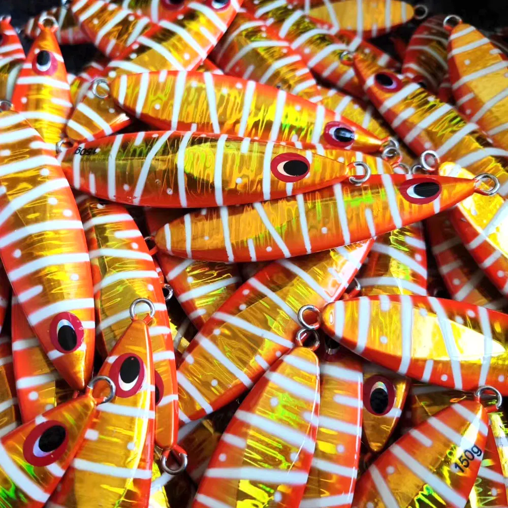 Как медленный шаг джиг металлические приманки приманка Светящиеся крючки