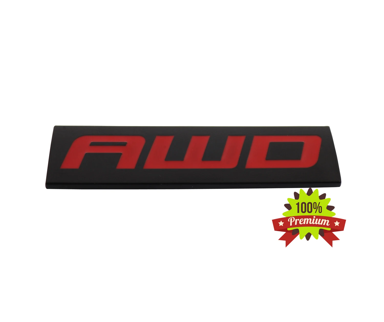 Черный красный AWD для авто SUV крыло крышка багажника эмблема наклейка значок