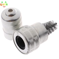 hot1pc stainless steel car cleaning battery post terminal cable cleaner dirt corrosion brush hand tool car battery wire brush