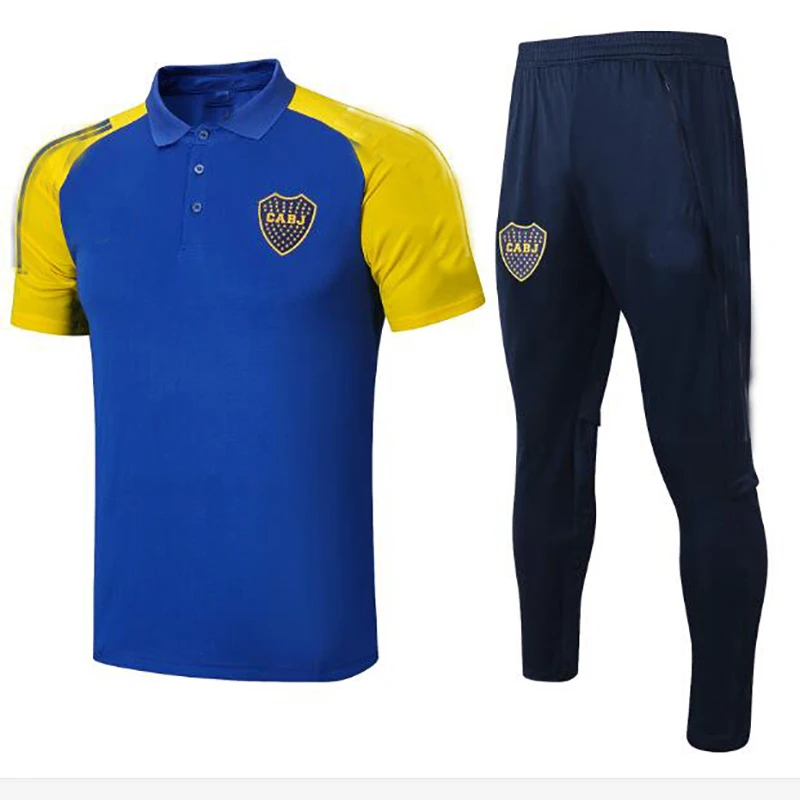 

2021 Juniors Tracksuit Men's Tracksuit Full Sleeve Football Training Suit 2020 Sweatshirt And Pants DE ROSSI TEVEZ Set