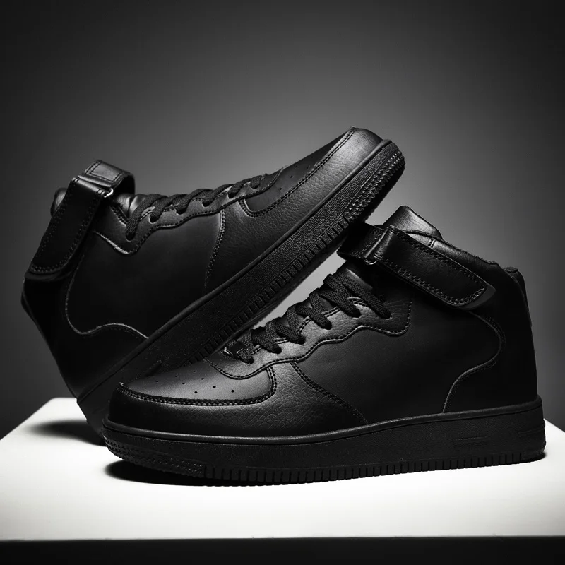 

Sneakers Women's vulcanized shoes Women High Top Shoes White Sneakers High Quality PU Lace Up Chunky Sneakers Moda Mujer