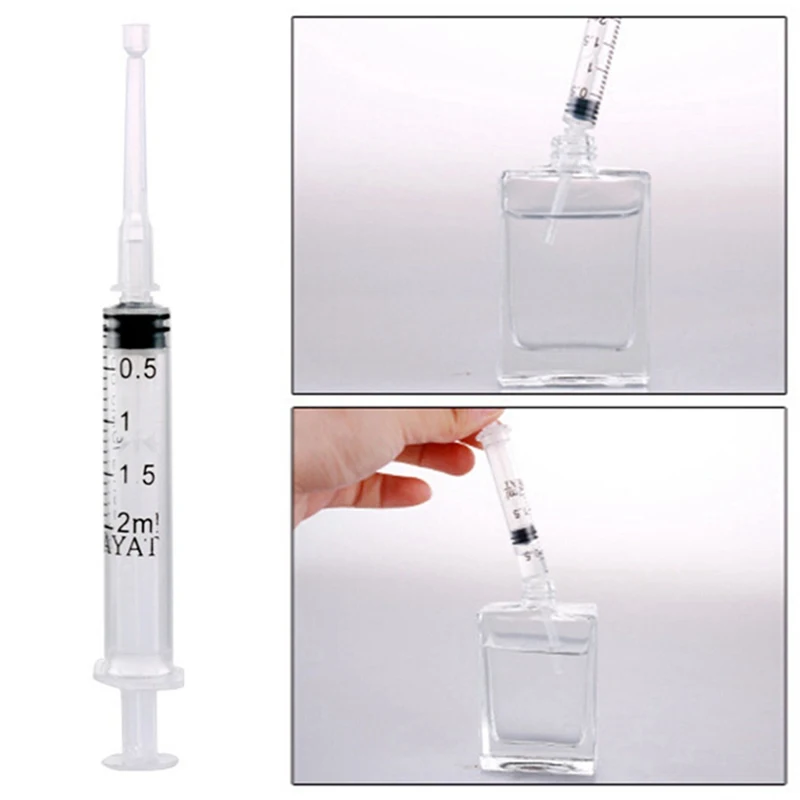 2 мл многоразовый пластиковый шприц заправка пластиковая бутылка спрей духи