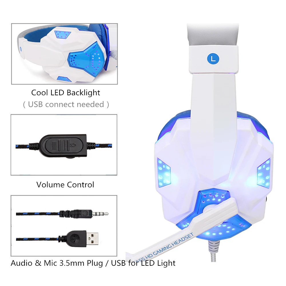 2 м Лидер продаж игровая гарнитура стерео объемные наушники шумоподавление
