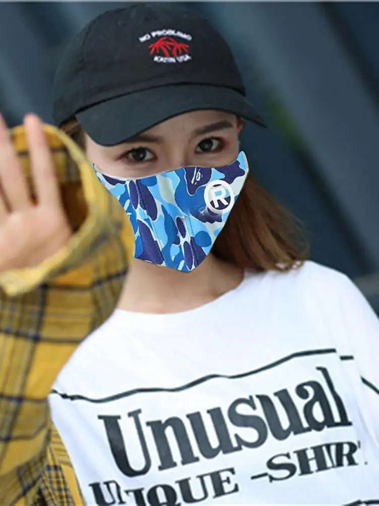 Хлопковая полумаска для лица тактическое защитное снаряжение камуфляжная маска