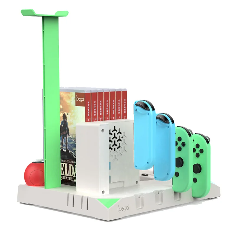 switch charging stand cooling fan for switch game card holder headset stand joy con vertical stand switch charging dock storages free global shipping