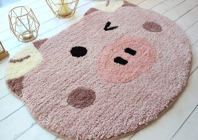 1 шт коврик для ванной комнаты Противоскользящий впитывающий мультяшный