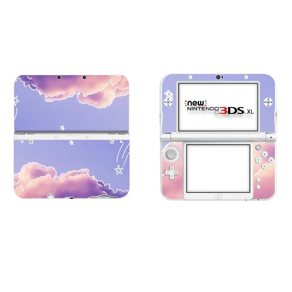 Наклейка-скин Starry Sky Cloud Full Cover Decal для NEW 3DS XL LL Виниловый защитник.