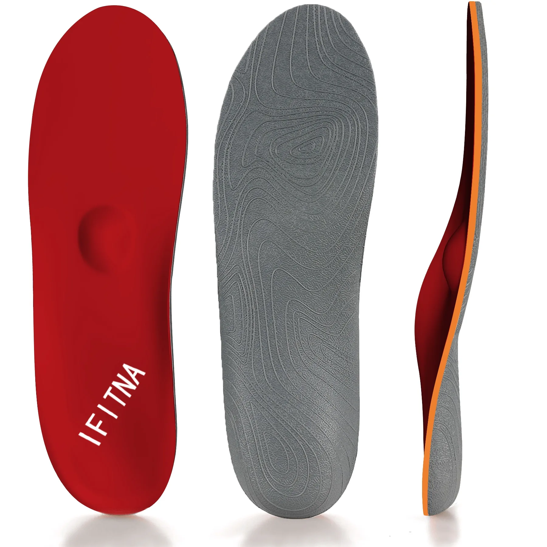 Full-Length China Red Worth Buying Insole Arch Support Playing Football Male Shoes