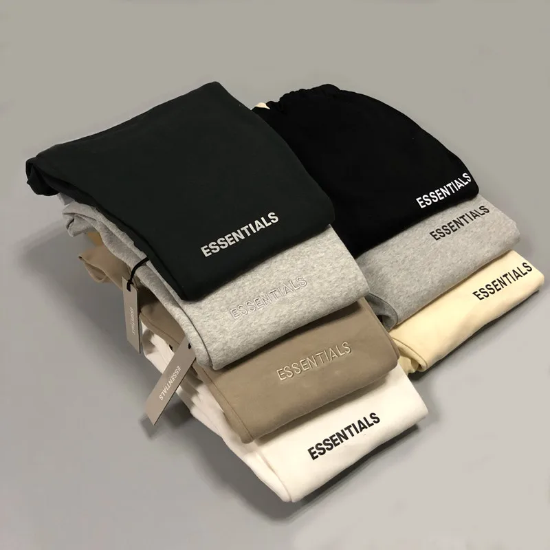 

Joggers drawstring fog essentials sweatpants das mulheres dos homens melhor qualidade graffiti vintage fog essentials calÃ§as