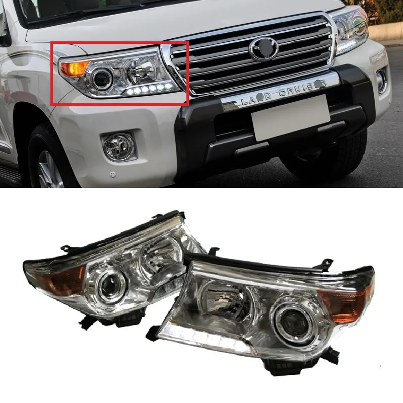 CITYCARAUTO светодиодный налобный фонарь чехол подходит для Landcruiser 2008 2015 высокая