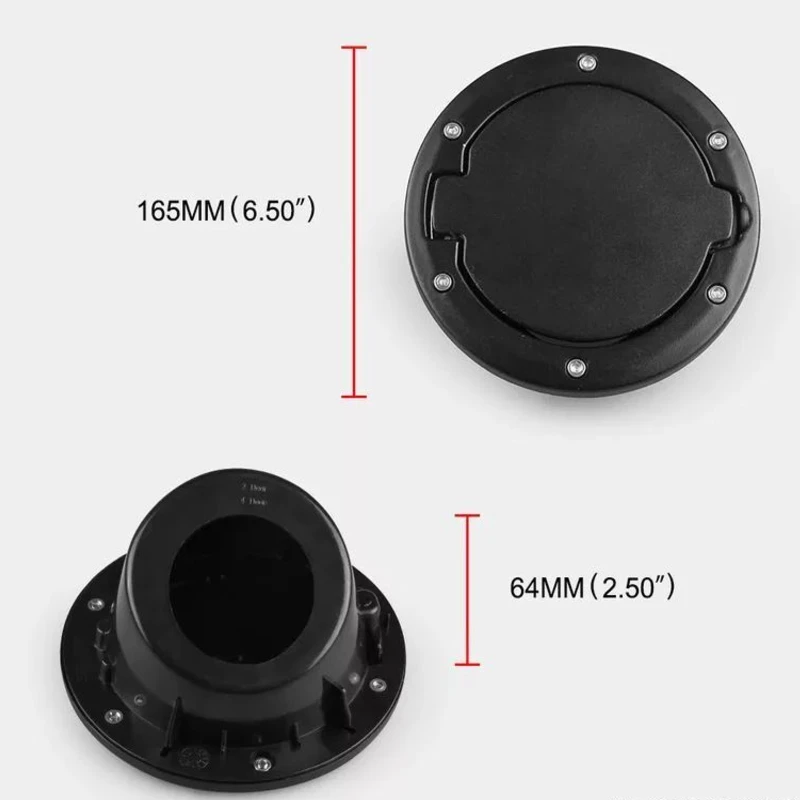 1 шт. крышка бензобака топливного бака 4 дверная 2 Крышка для 2007 2017 Jeep Wrangler JK &