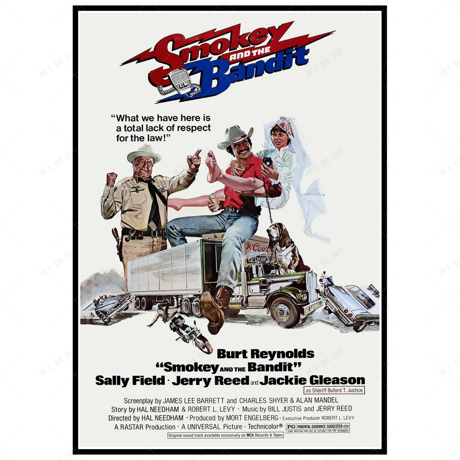 

Smokey and The Bandit Movie Poster Prints and Canvas Prints