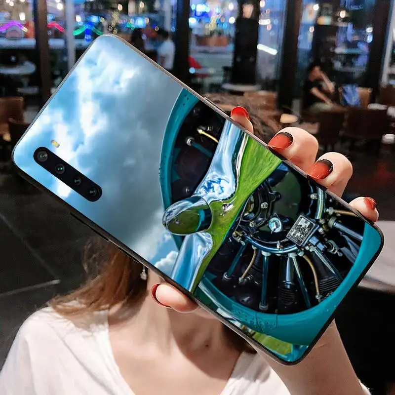 

Vintage Plane Engine aircraft Sunset Phone Case for Xiaomi Mi Note 10 Lite Mi 9T Pro xiaomi 10 10 CC9 Pro 9SE