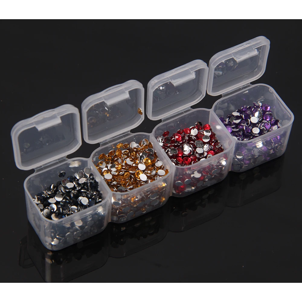 Пластиковый ящик для хранения с 56 отделениями наборы алмазной живописи предметы