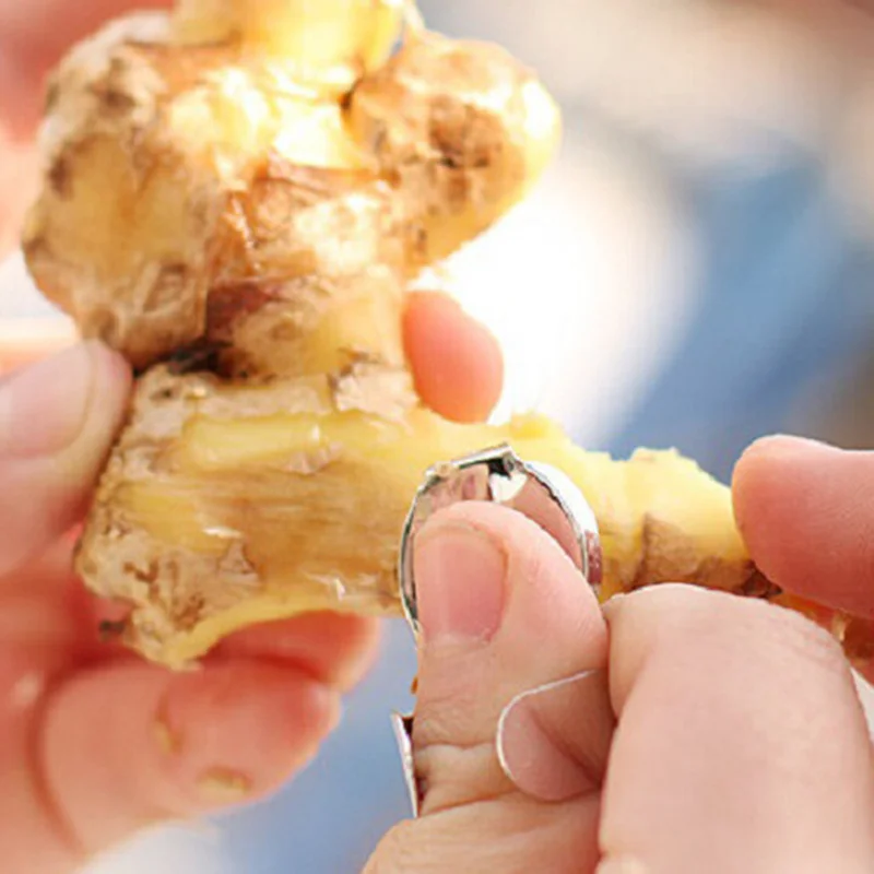 Устройство для резки имбиря чеснока кольцо на палец лезвие бритья терка из