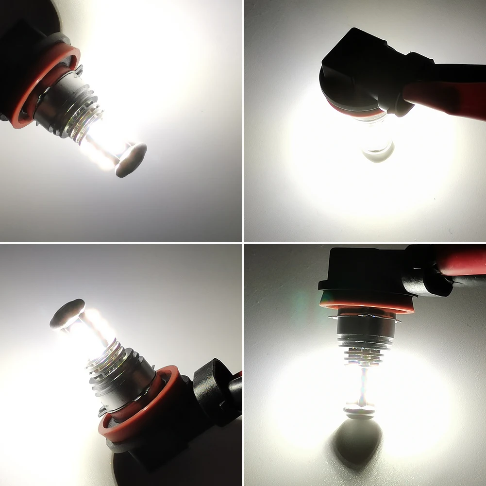 

2Pcs LED Fog Lamp Reversing Lights V15-H8/H9/H11-12SMD-LG2016 V15 LG Ultra Bright Car Replacement Lamp Accessories Dropshipping