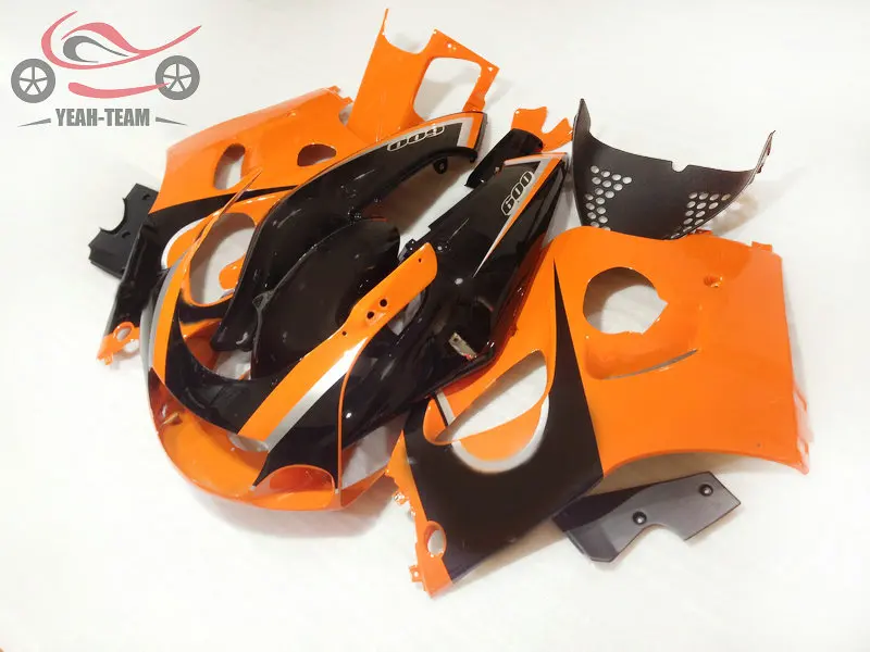 Наборы обтекателей на заказ для Suzuki SRAD GSXR750 GSXR600 1996 1997 1998 2000 GSXR 600 750 96-00 Оранжевый
