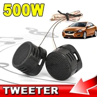 promotion 1 pair 500w car tweeter speaker dome loudspeaker built in crossover speaker for motocycle car high efficiency