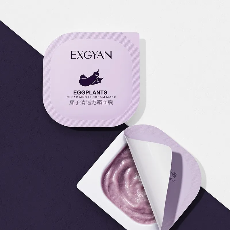 Натуральный Экстракт баклажана грязевая маска для лица контроль жирности