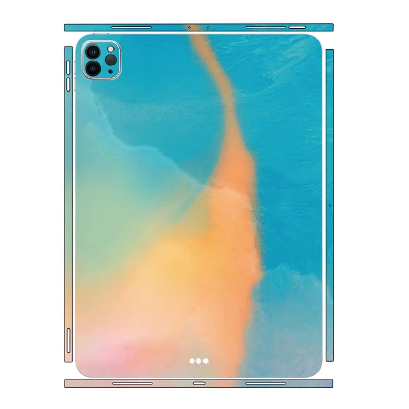 3 м пленка для iPad Pro 2021 2020 2018 12 9 11 чехол s Наклейка на заднюю часть крышки живописи