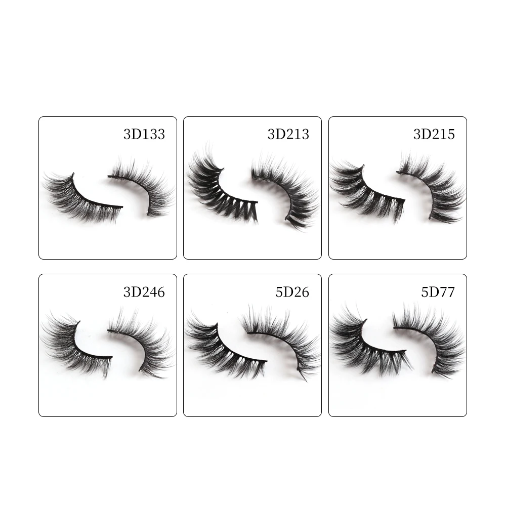 

MAGEFY Mink Lashes 3D/5D Fasle Eyelashes 100% Cruelty Free Lashes Hand Make Natural Full Strip Eyelashes Beauty Lashes Makeup