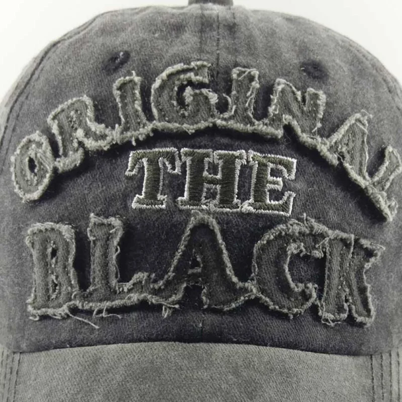 Бейсбольная кепка из промытого хлопка Snapback для мужчин и женщин в стиле ретро