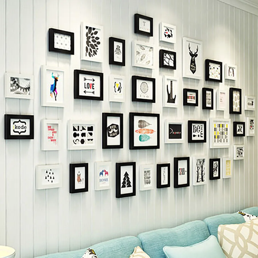 Рамки для фотографий настенная фоторамка современное настенное украшение