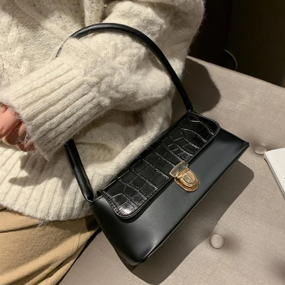 Сумка тоут женская в ретро стиле Модный Роскошный дизайнерский саквояж на плечо