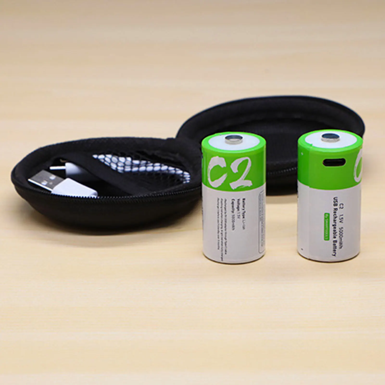 

No Two Rechargeable Battery Medium Type-c Port Direct Charge No Wo 1.5vC Lithium Battery Audio And Video Equipment
