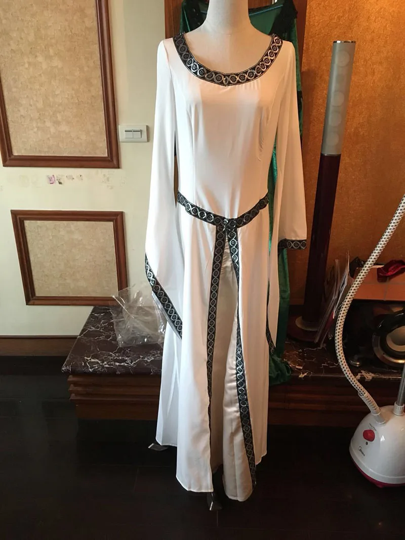 Средневековое платье халат костюм для взрослых женщин Ирландское нарядное