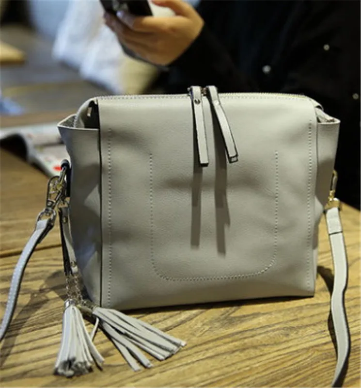 Cow Leather Bags For Women2019 Design Top Quality Real Shoulder Bag Classic | Багаж и сумки