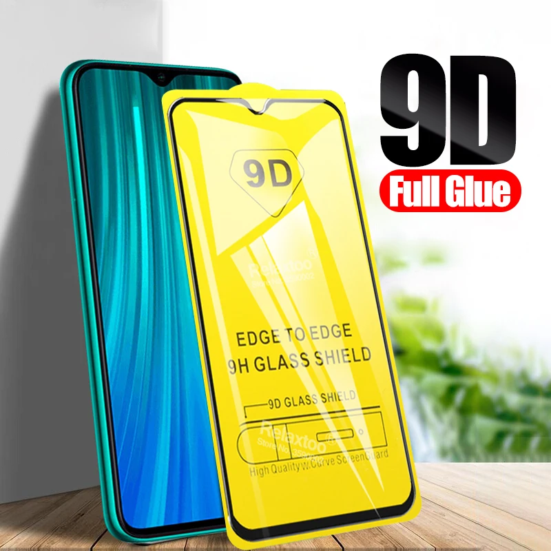 

Защитное стекло, закаленное стекло 9D для xiaomi redmi note 8 pro