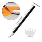 Наклейка EHDIS для плёнки, резьба по металлу нож для скальпеля, ручка для гравировки по дереву ножи для творчества, резак для бумаги, ручной инструмент, 5 запасных лезвий