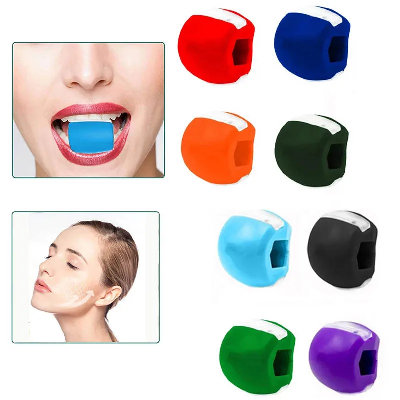 

Face Masseter Jawline Exerciser Facial Neck Toning Ball Mouth Jawline Exercise Jaw Muscle Trainer For Double Chin Remover