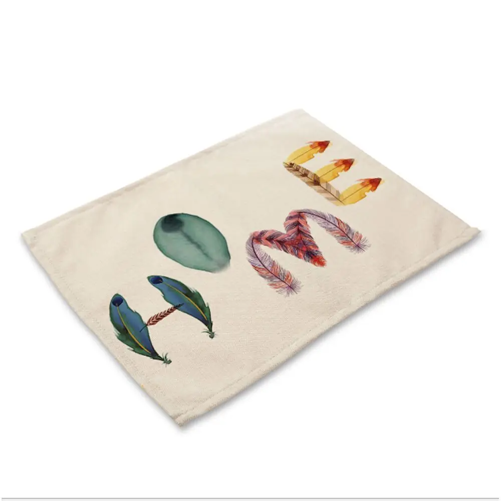 1 предмет хлопковое белье обеденный стол коврик для ковриков Кухня аксессуары