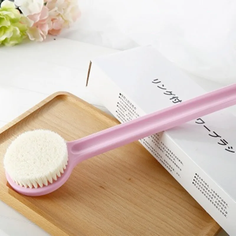 

Shower Brush Long Handle Is A Multi-functional Bathroom Clean Massage One-piece Exfoliating Massage Brush Back Brush